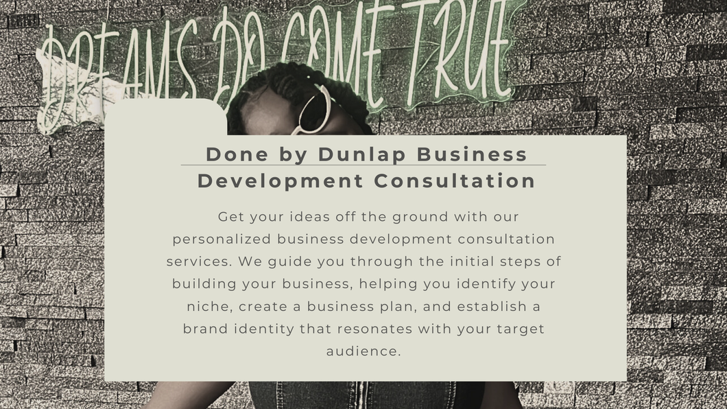 Business Development consultation